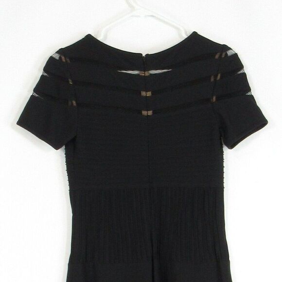 Black TADASHI SHOJI a-line dress XS - Picture 4 of 4